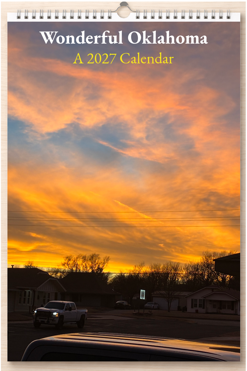 Wonderful Oklahoma: A 2027 Calendar