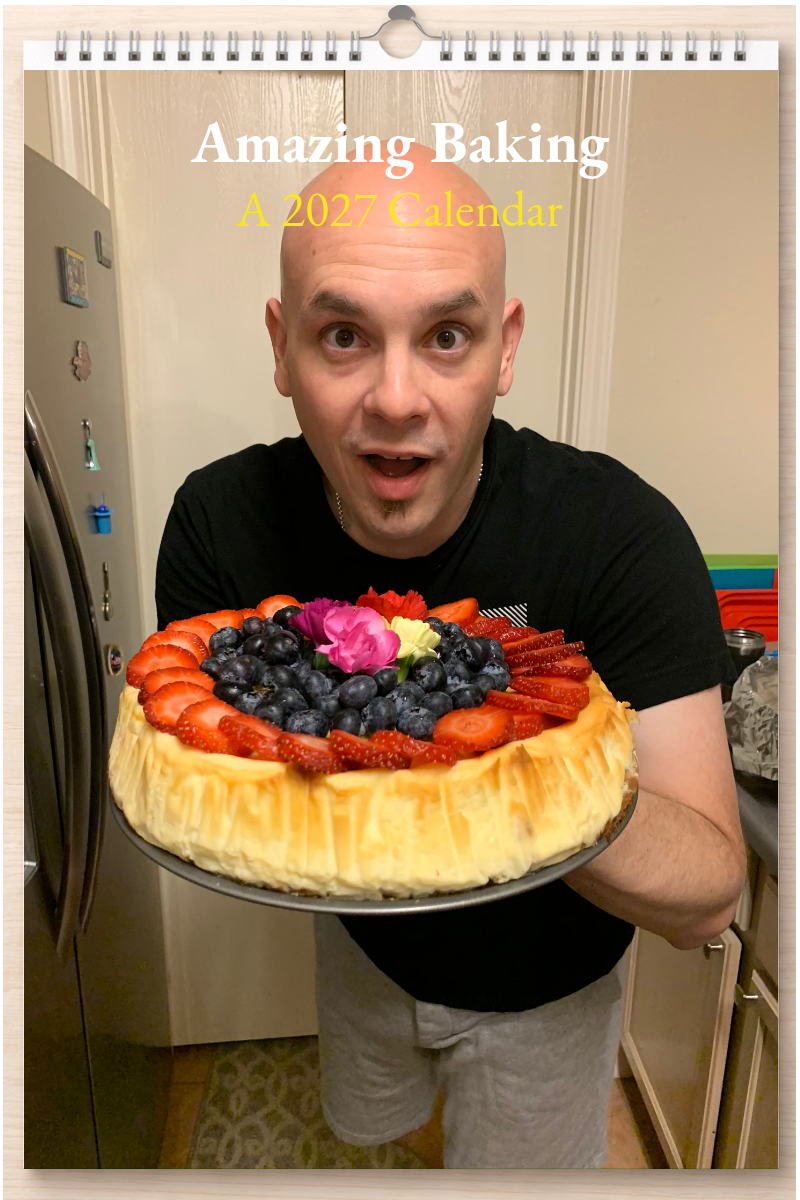 Amazing Baking: A 2027 Calendar