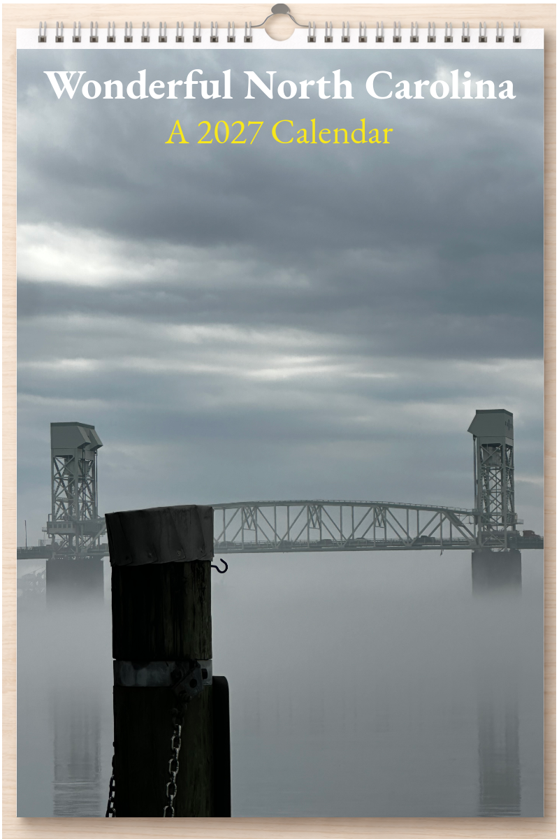 Wonderful North Carolina: A 2027 Calendar