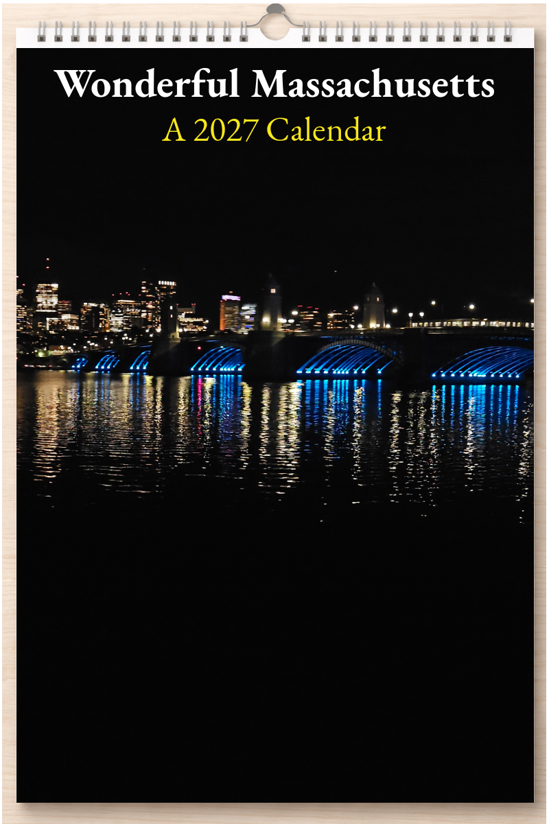Wonderful Massachusetts: A 2027 Calendar