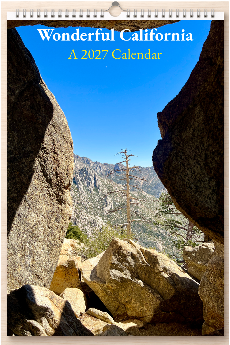 Wonderful California: A 2027 Calendar