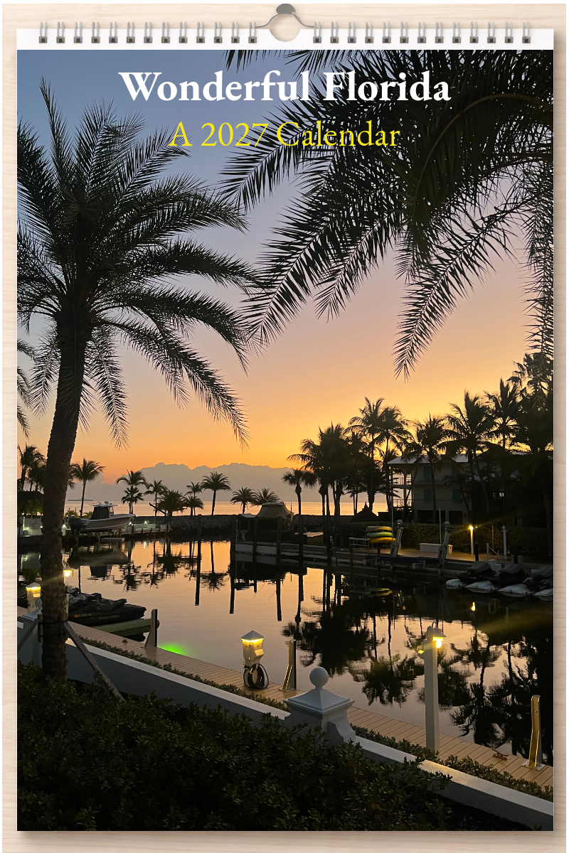Wonderful Florida: A 2027 Calendar