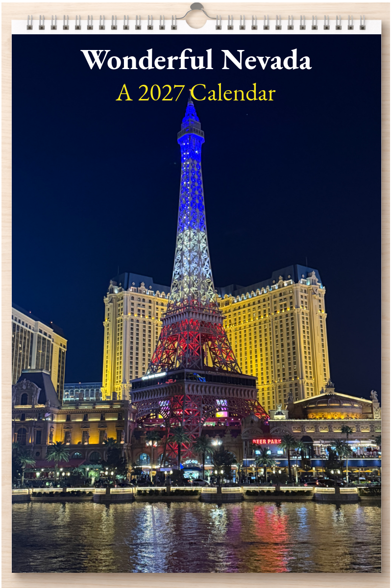 Wonderful Nevada: A 2027 Calendar