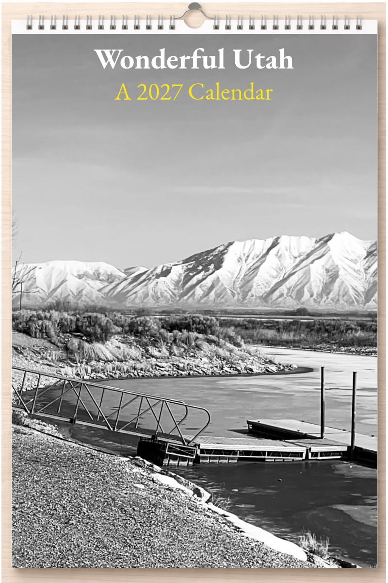 Wonderful Utah: A 2027 Calendar