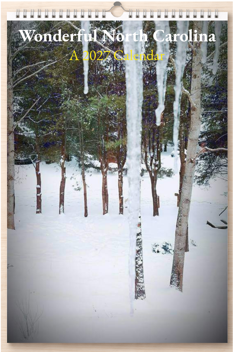 Wonderful North Carolina: A 2027 Calendar
