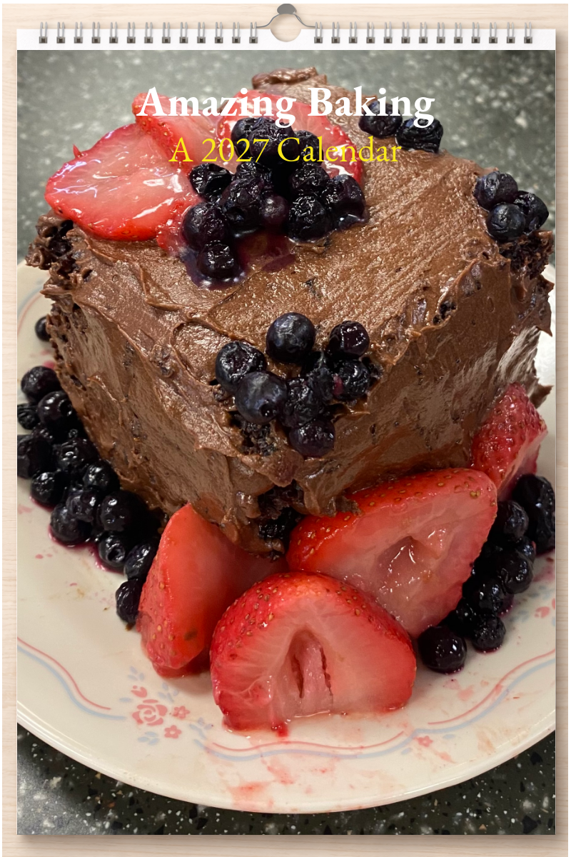 Amazing Baking: A 2027 Calendar