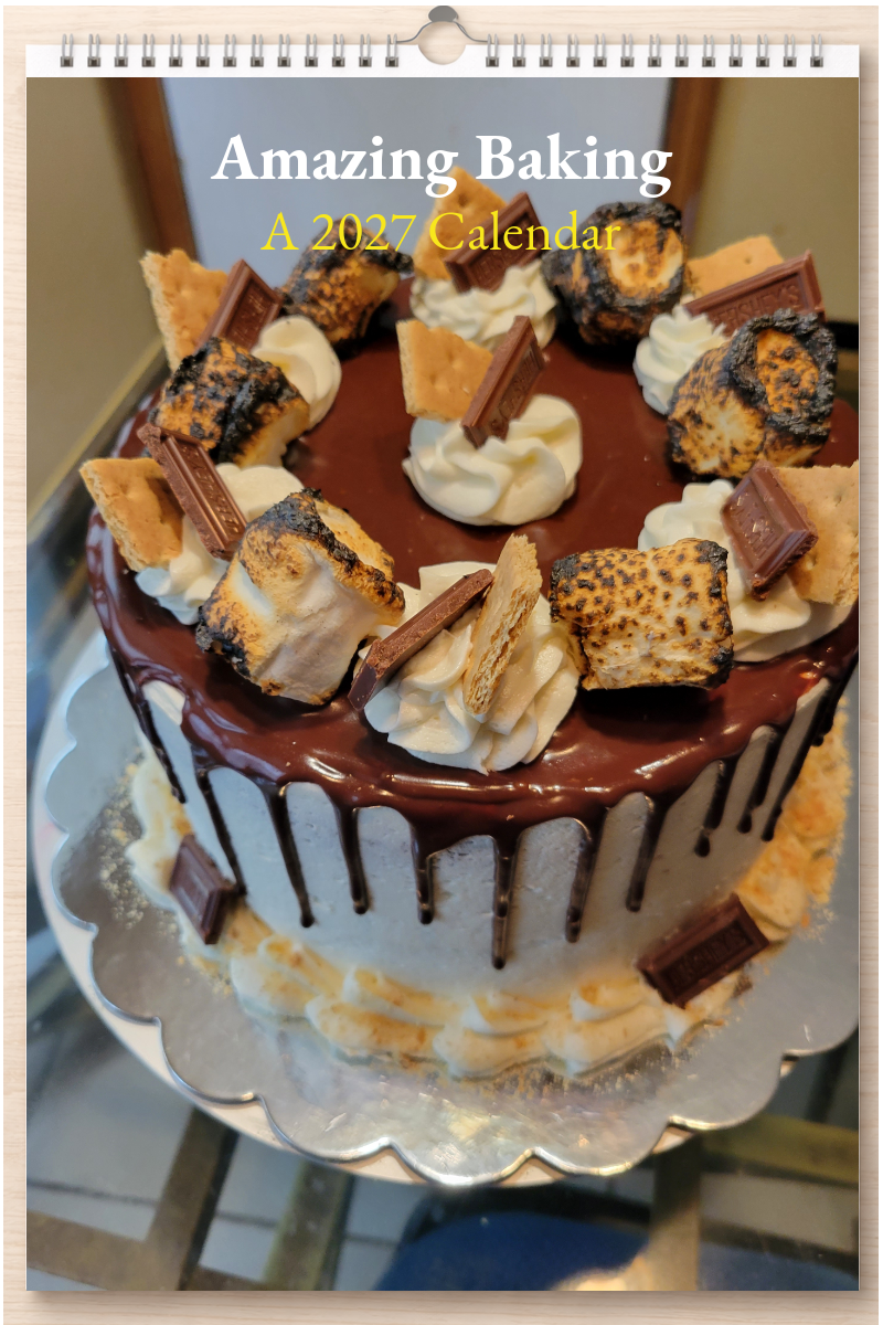 Amazing Baking: A 2027 Calendar