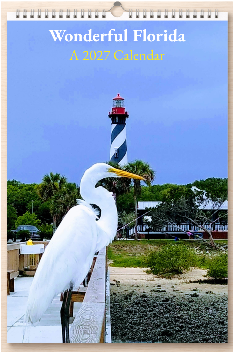 Wonderful Florida: A 2027 Calendar