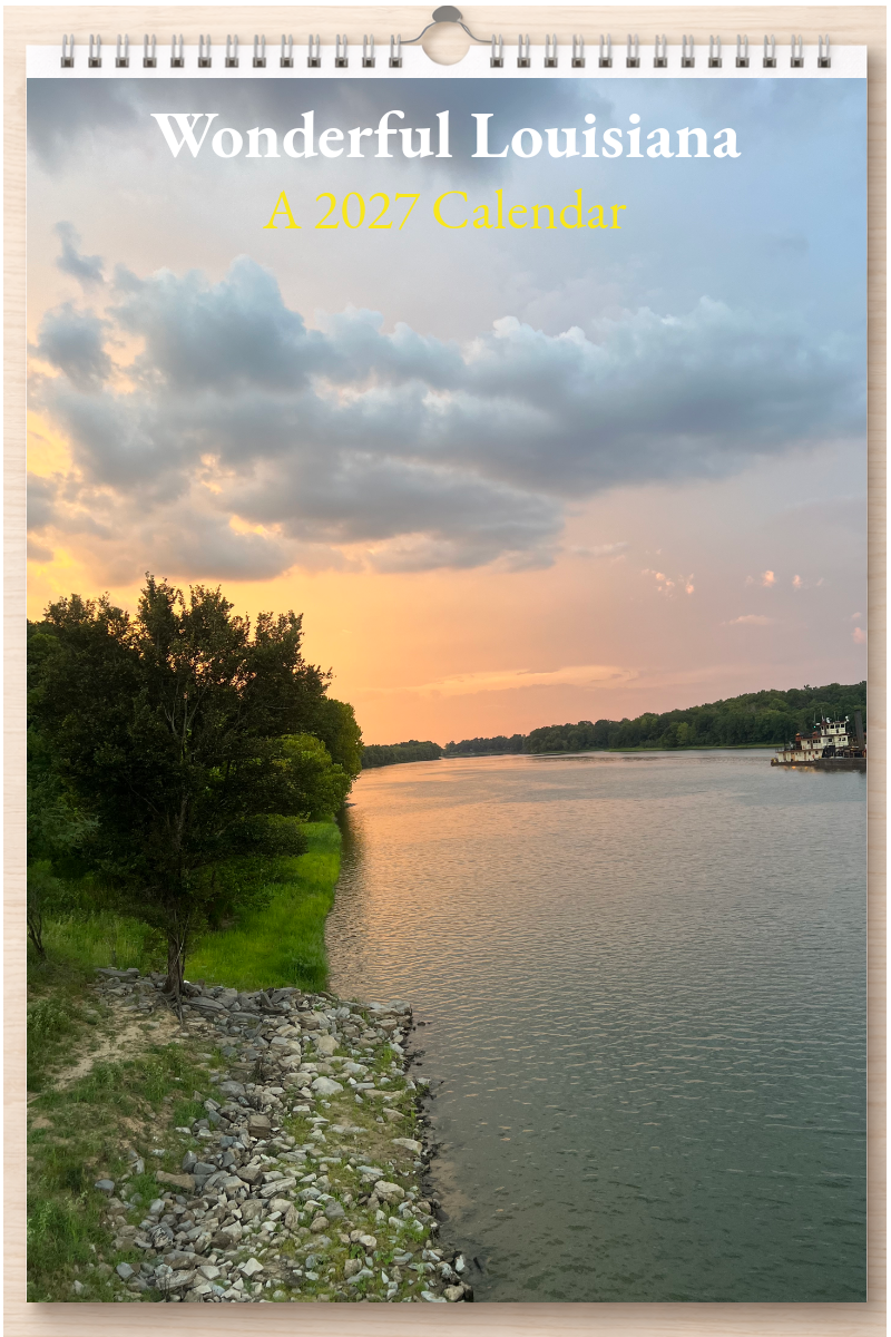 Wonderful Louisiana: A 2027 Calendar