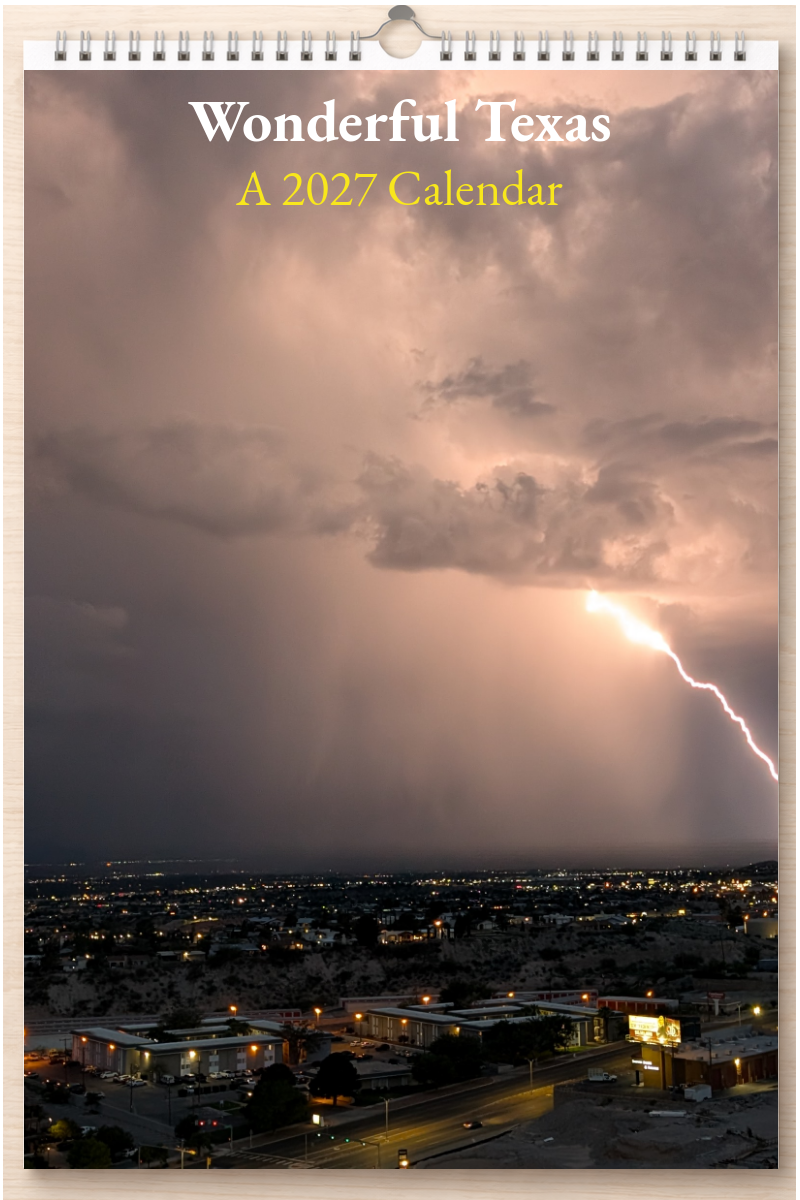 Wonderful Texas: A 2027 Calendar