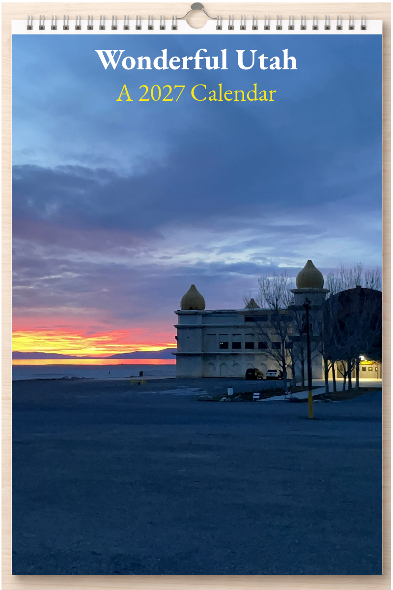 Wonderful Utah: A 2027 Calendar