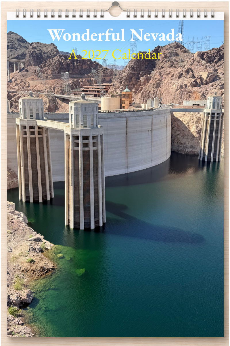 Wonderful Nevada: A 2027 Calendar