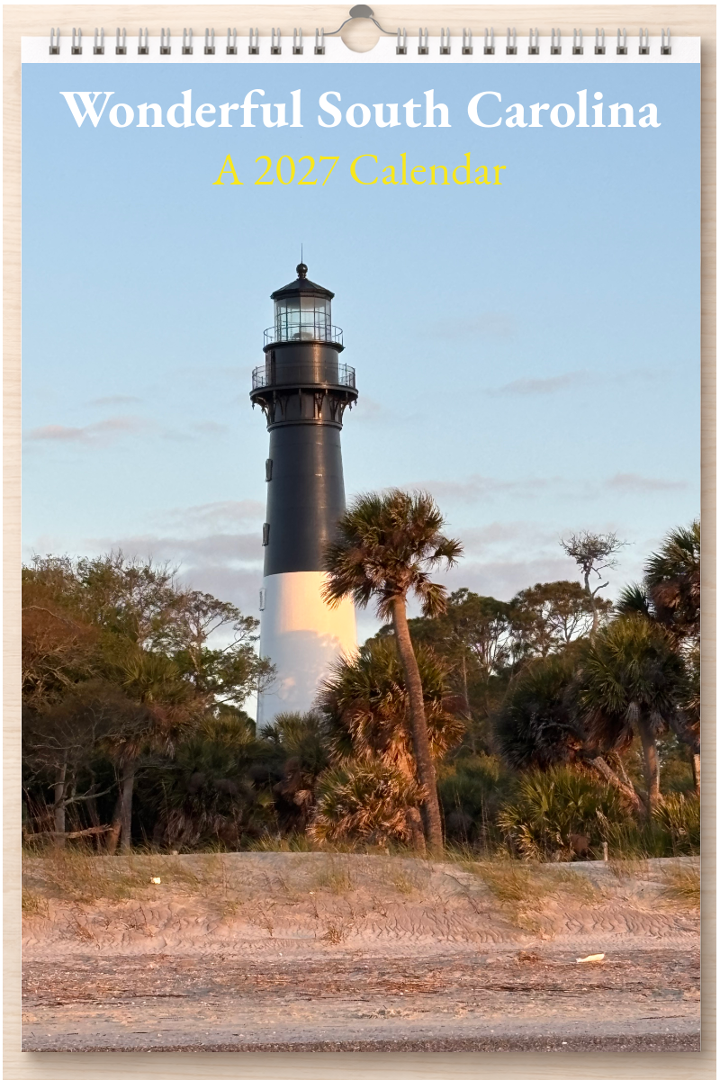 Wonderful South Carolina: A 2027 Calendar