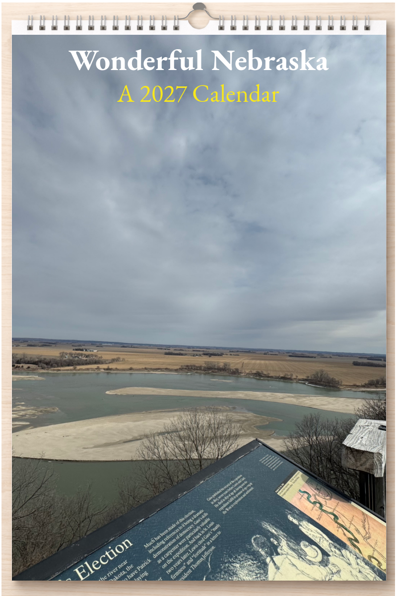 Wonderful Nebraska: A 2027 Calendar