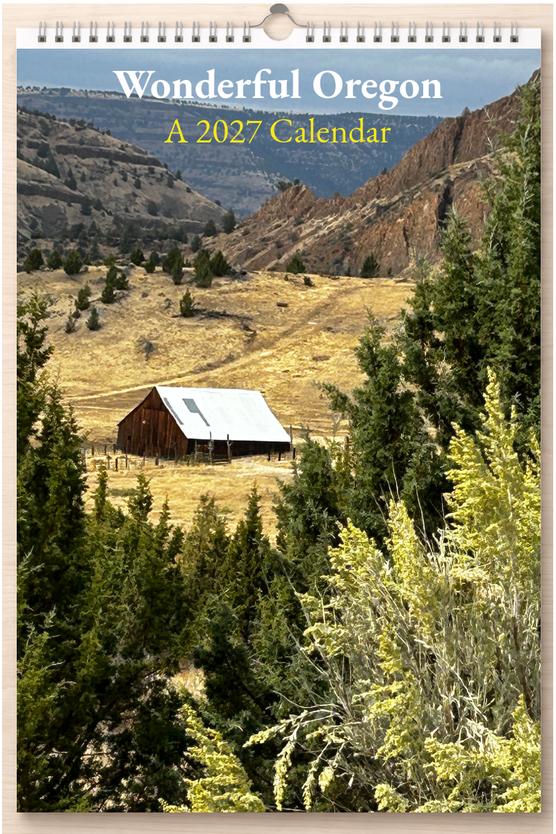 Wonderful Oregon: A 2027 Calendar