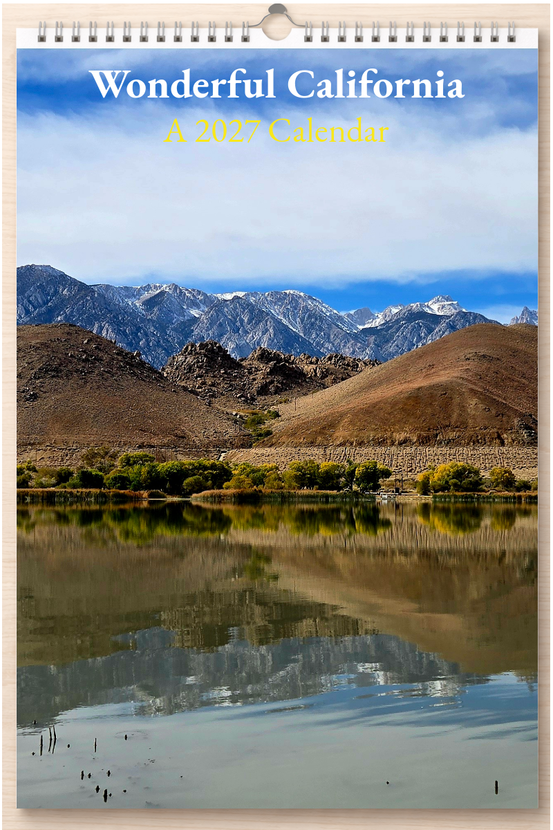 Wonderful California: A 2027 Calendar