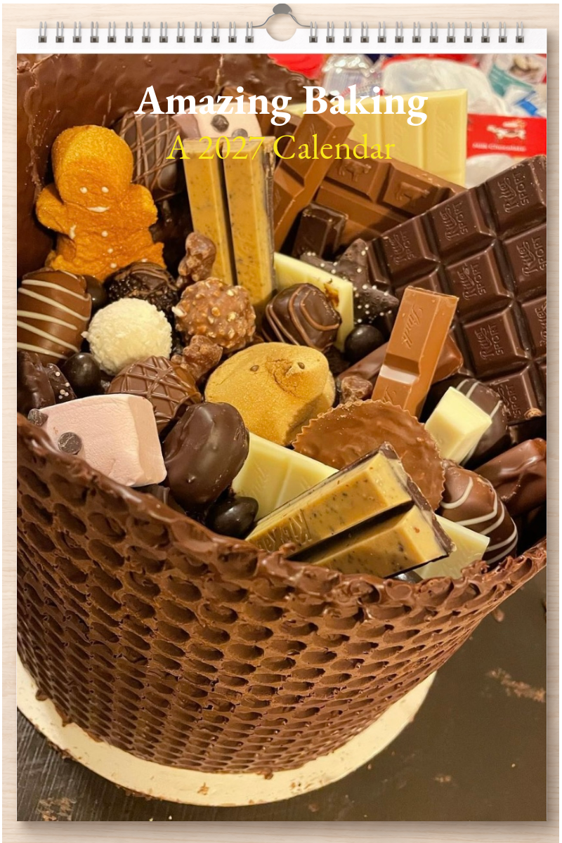 Amazing Baking: A 2027 Calendar