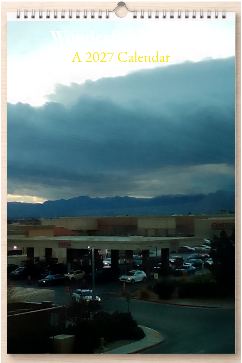 Wonderful Nevada: A 2027 Calendar