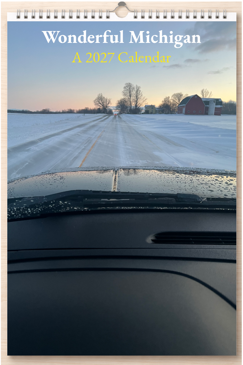 Wonderful Michigan: A 2027 Calendar