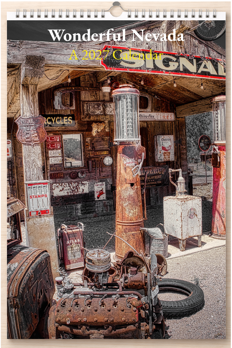 Wonderful Nevada: A 2027 Calendar