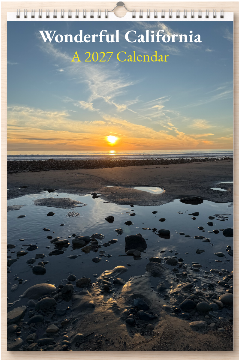 Wonderful California: A 2027 Calendar
