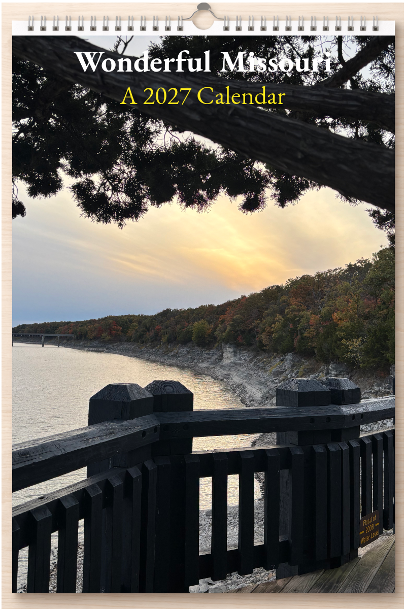 Wonderful Missouri: A 2027 Calendar