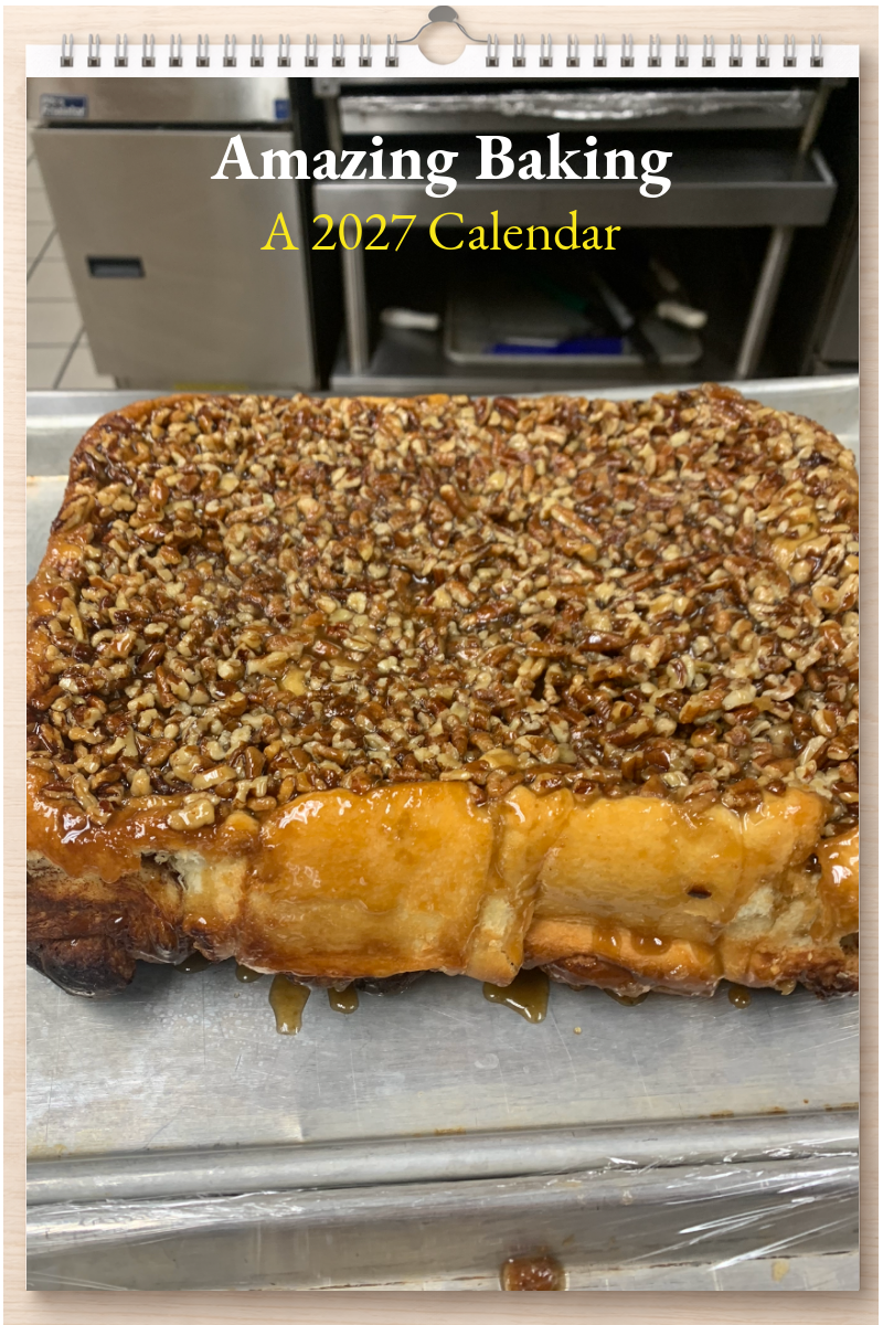 Amazing Baking: A 2027 Calendar