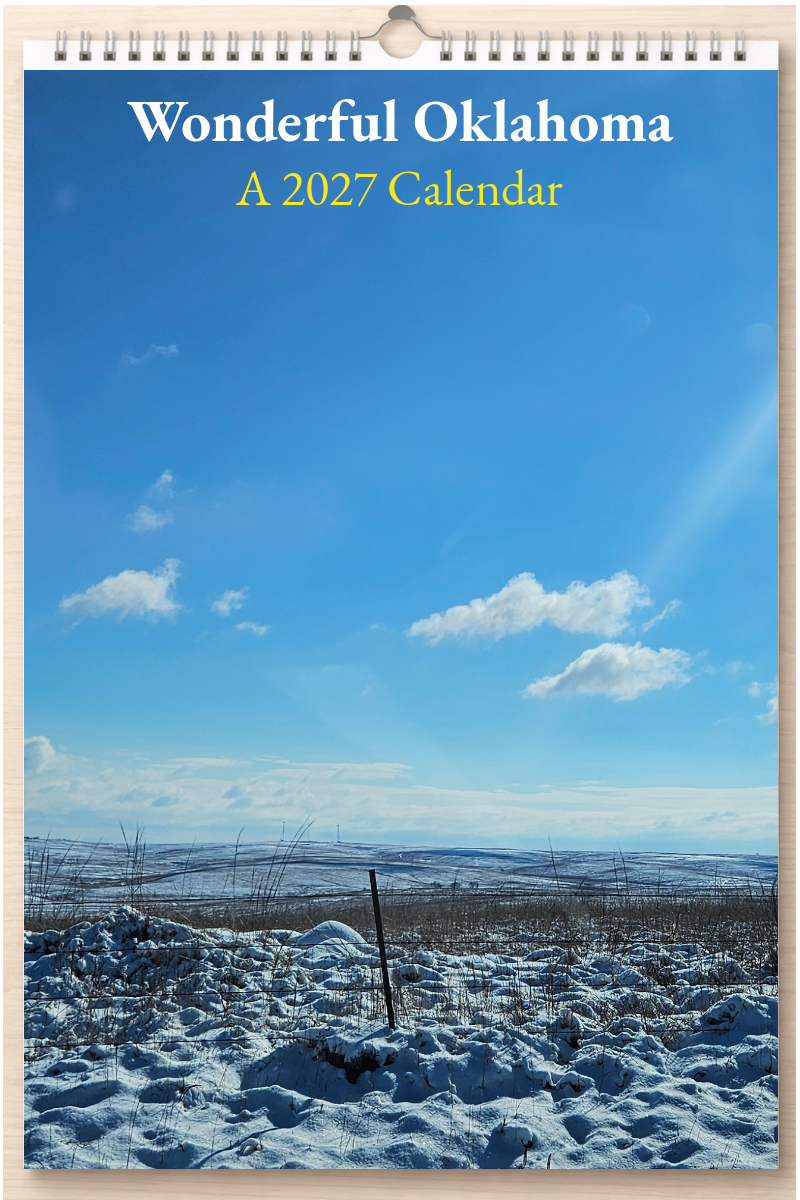 Wonderful Oklahoma: A 2027 Calendar