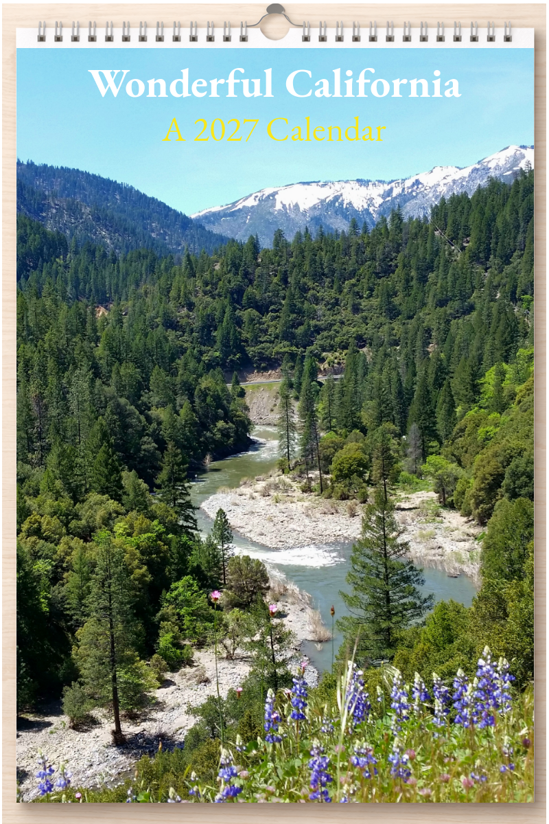 Wonderful California: A 2027 Calendar