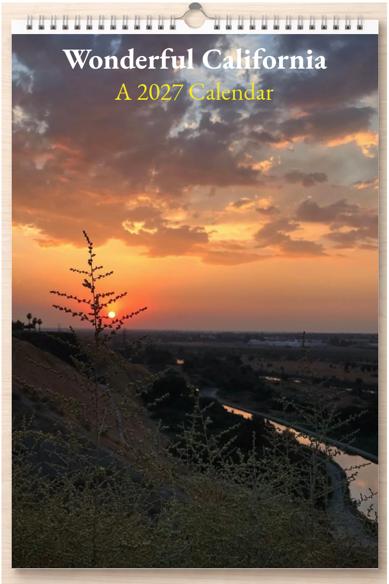 Wonderful California: A 2027 Calendar