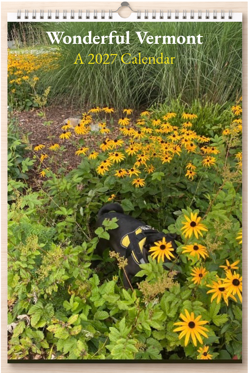 Wonderful Vermont: A 2027 Calendar