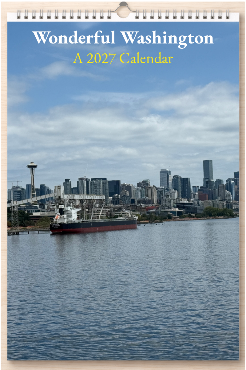 Wonderful Washington: A 2027 Calendar