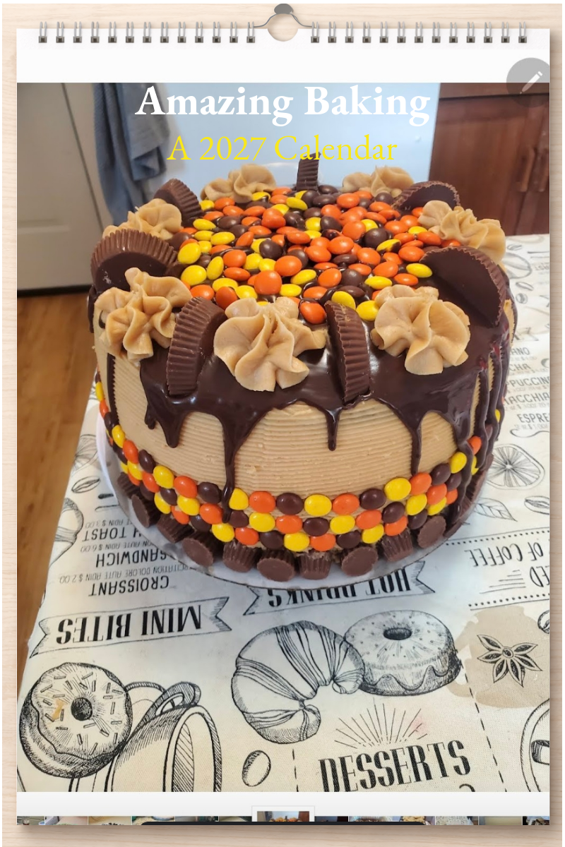 Amazing Baking: A 2027 Calendar