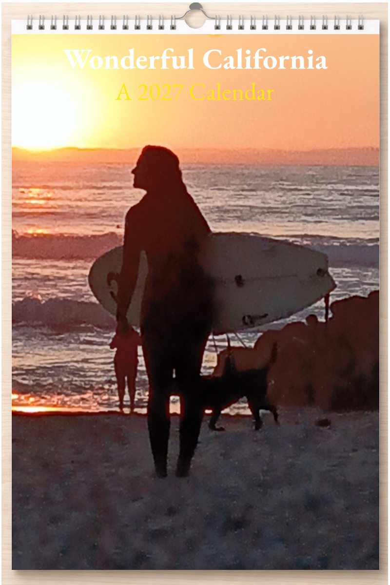 Wonderful California: A 2027 Calendar