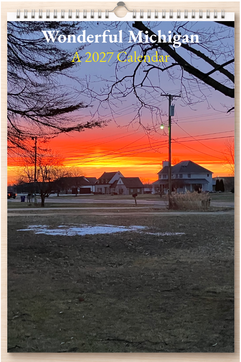 Wonderful Michigan: A 2027 Calendar