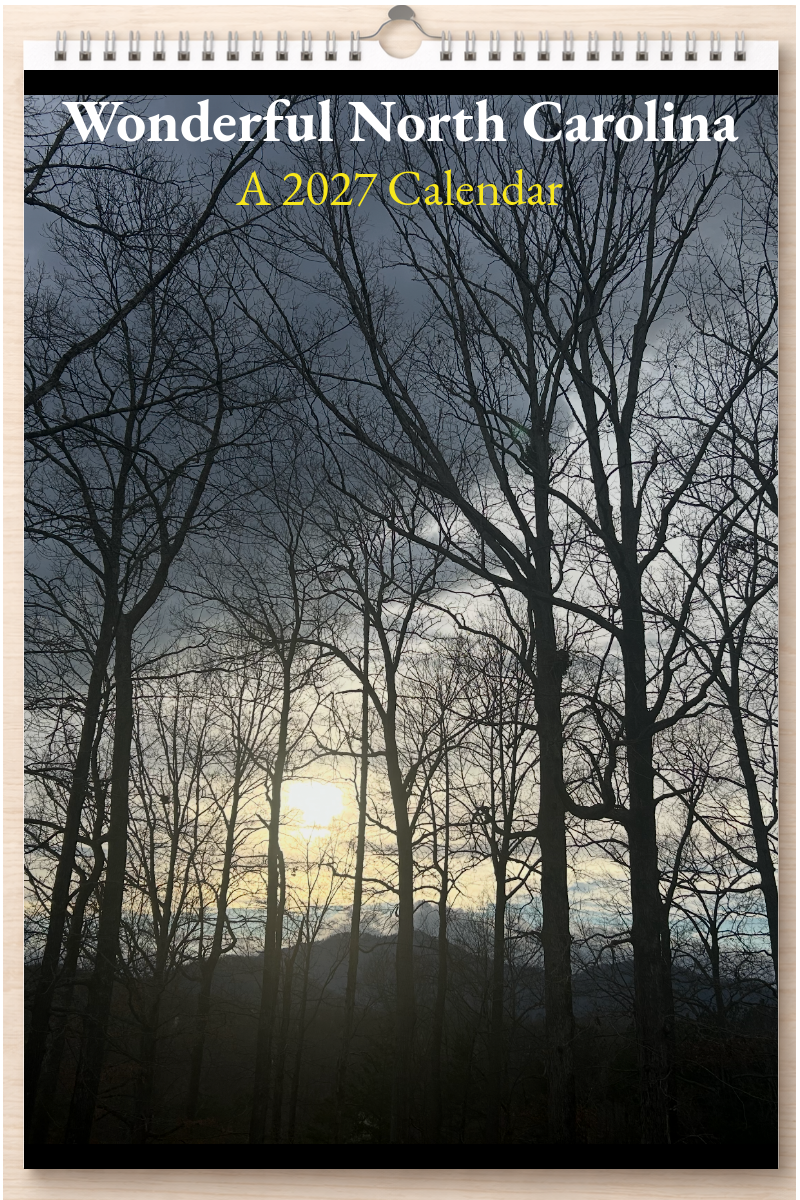 Wonderful North Carolina: A 2027 Calendar