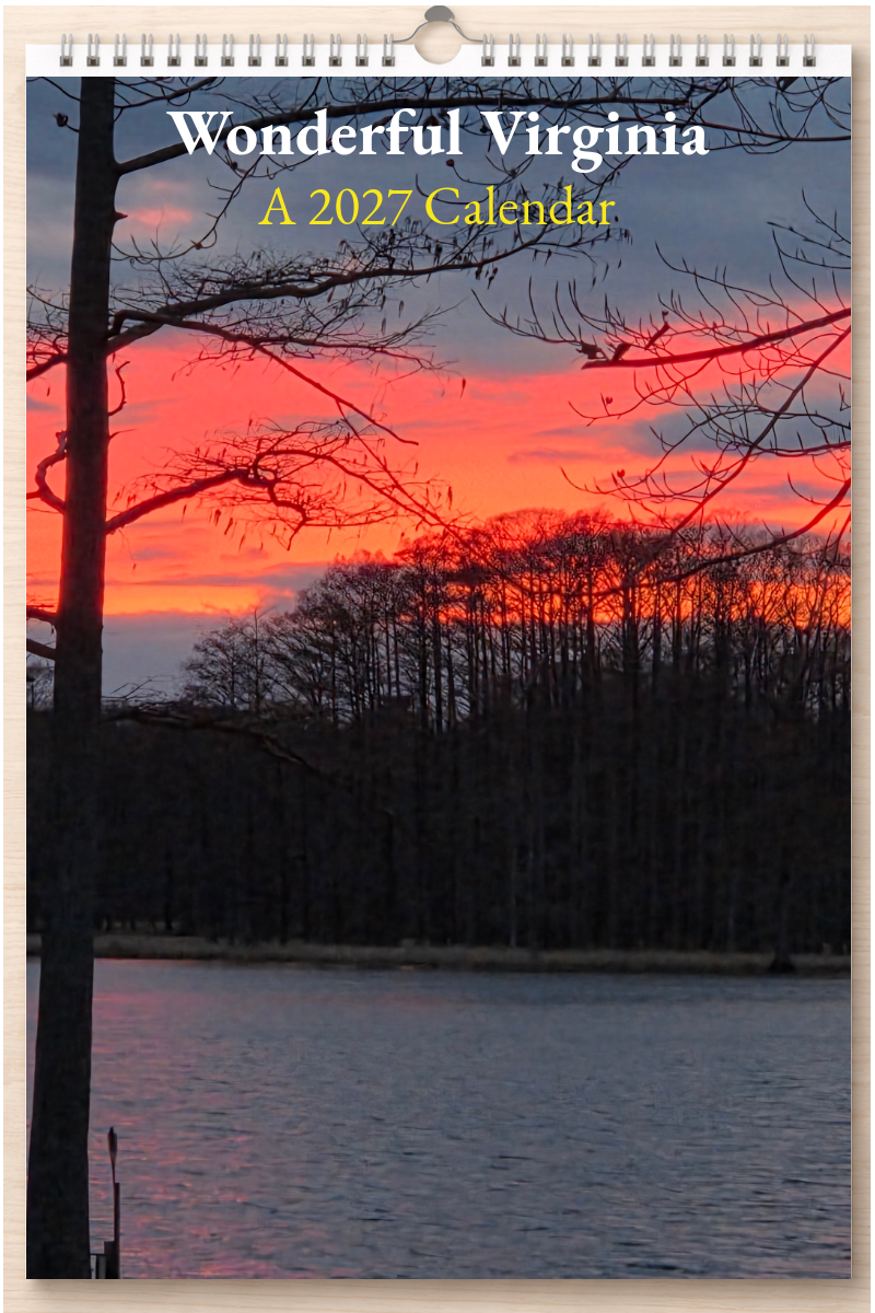 Wonderful Virginia: A 2027 Calendar