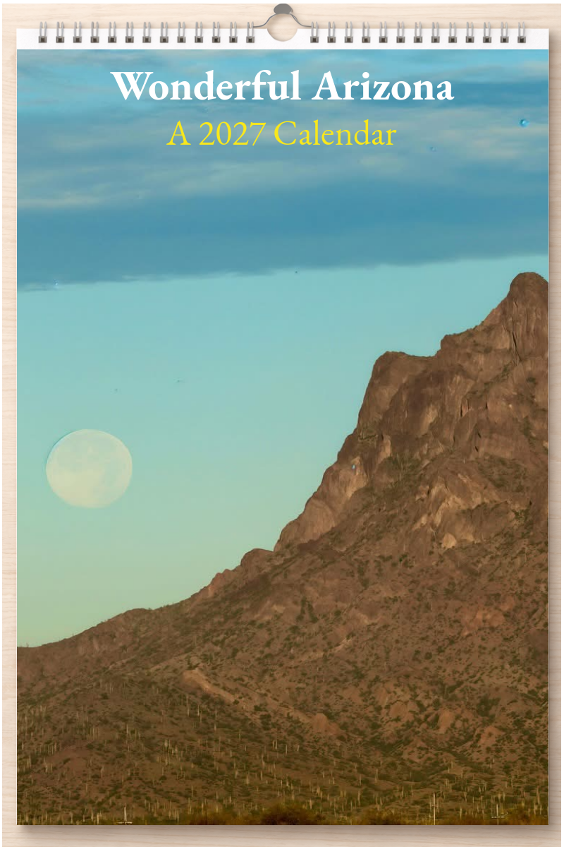 Wonderful Arizona: A 2027 Calendar