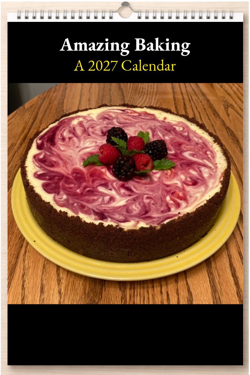 Amazing Baking: A 2027 Calendar