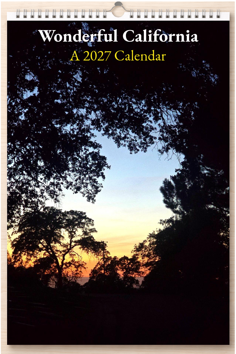 Wonderful California: A 2027 Calendar