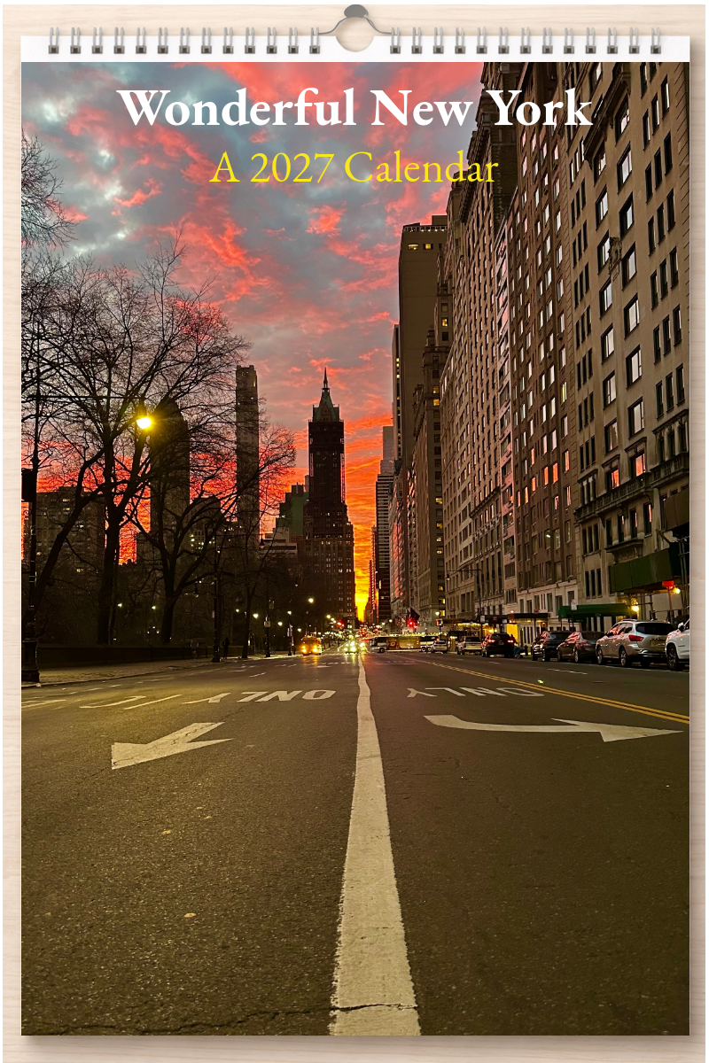 Wonderful New York: A 2027 Calendar