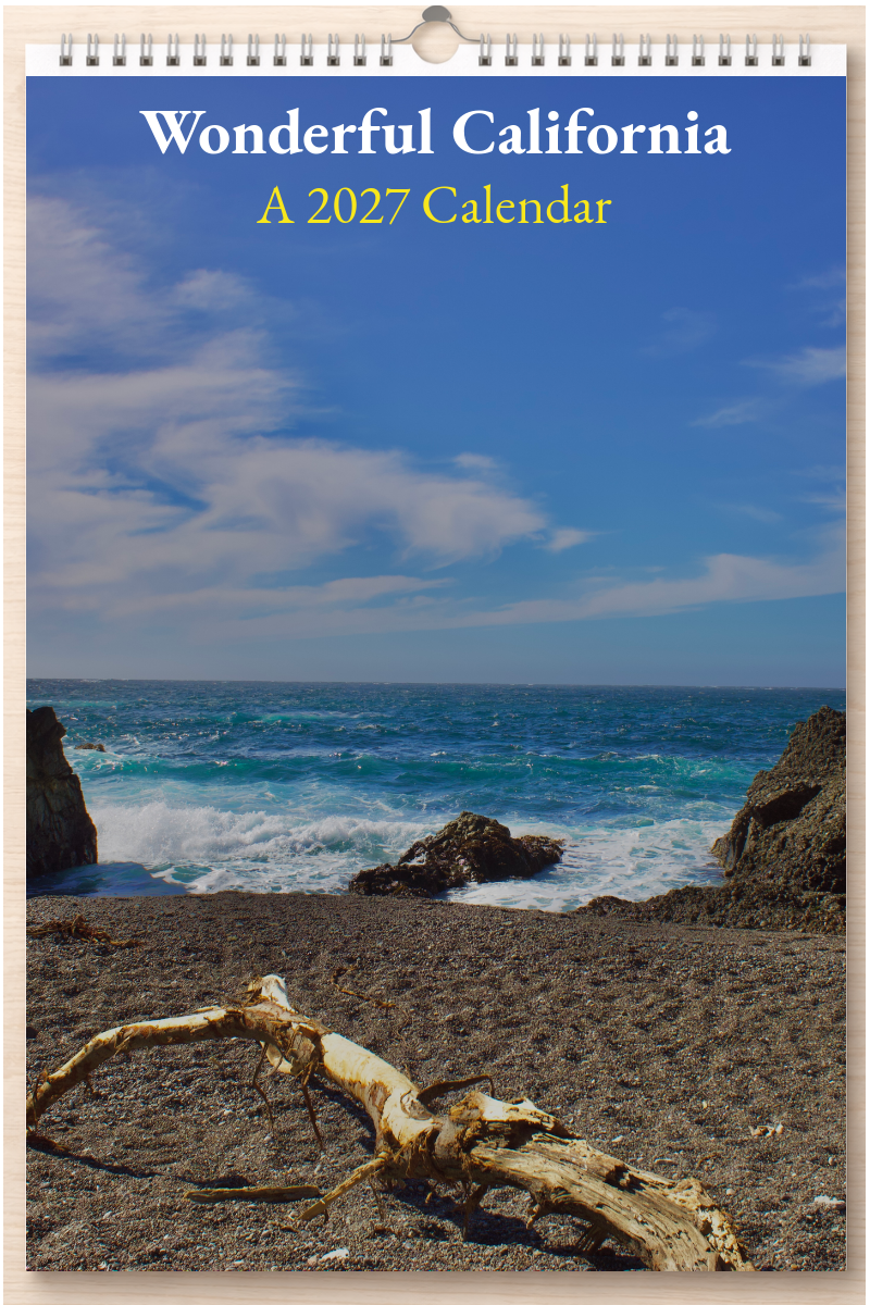 Wonderful California: A 2027 Calendar