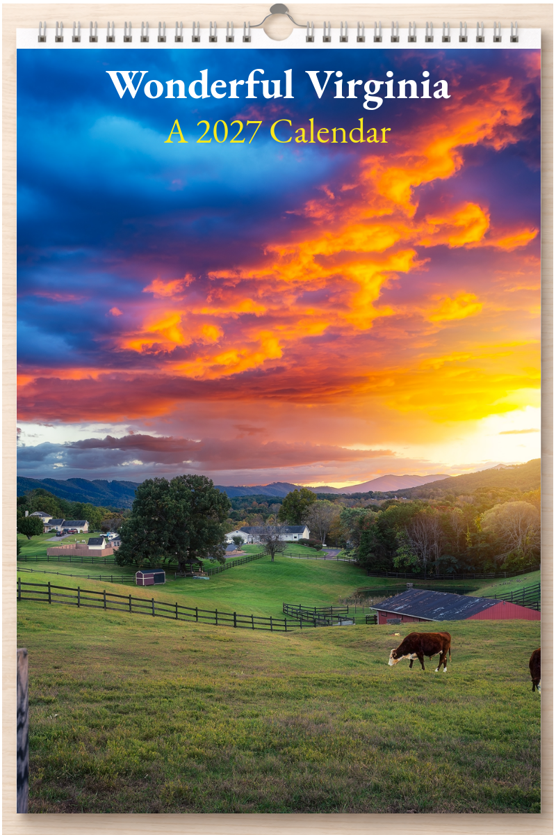 Wonderful Virginia: A 2027 Calendar