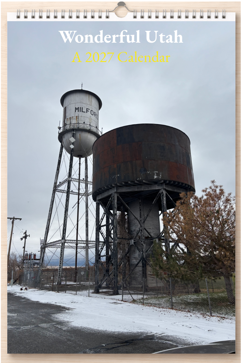 Wonderful Utah: A 2027 Calendar
