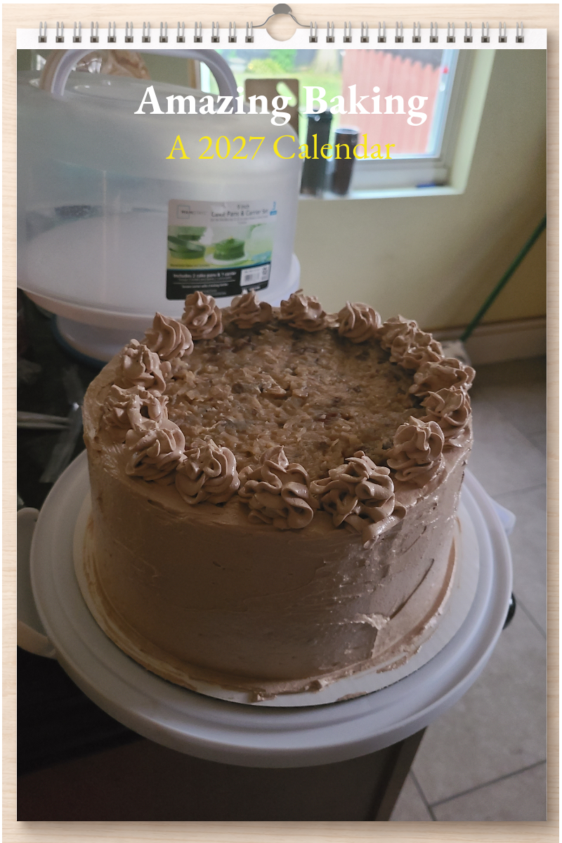 Amazing Baking: A 2027 Calendar