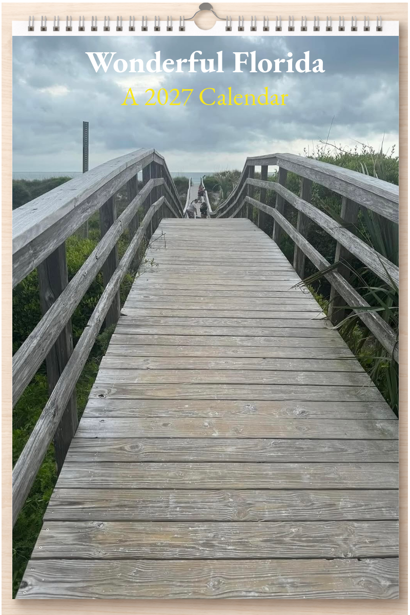 Wonderful Florida: A 2027 Calendar