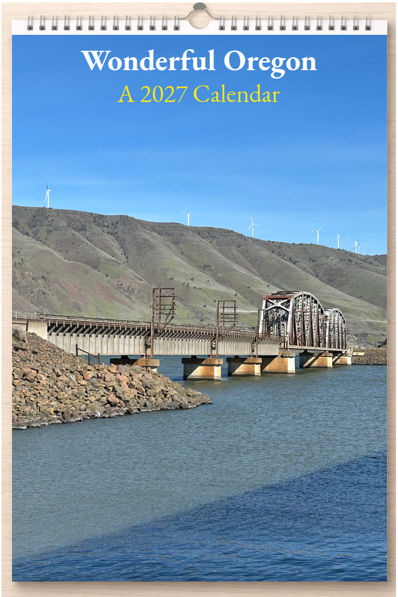 Wonderful Oregon: A 2027 Calendar