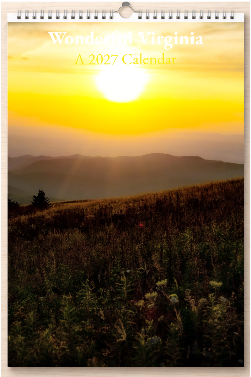 Wonderful Virginia: A 2027 Calendar