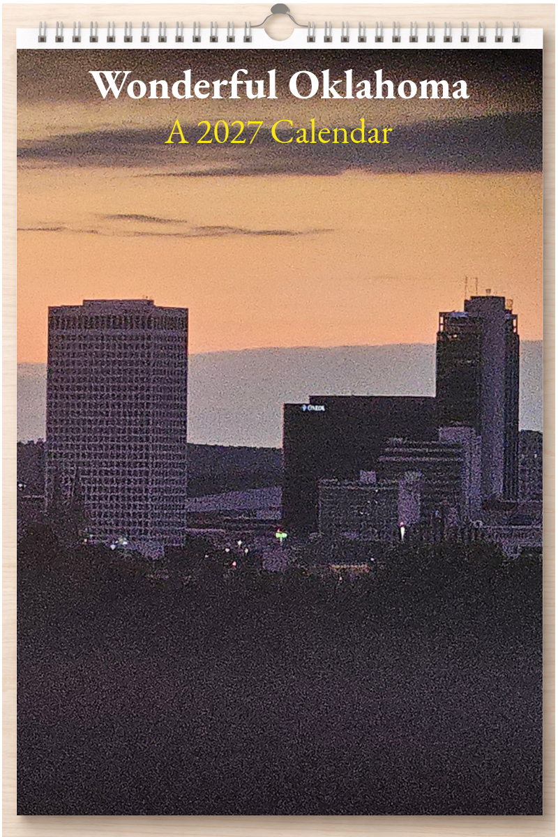 Wonderful Oklahoma: A 2027 Calendar