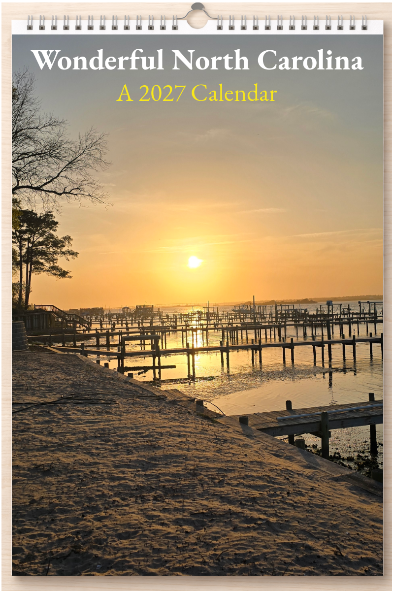 Wonderful North Carolina: A 2027 Calendar